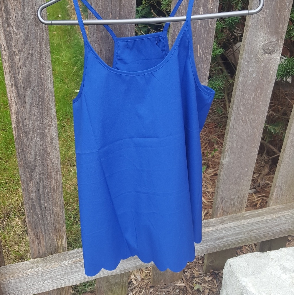 Open back tank top from Zaful